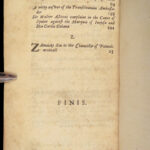 Finetti Philoxenis – John Finet – 1656 | First Edition | English Court Protocol