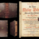 Biblia – Holy Bible – 1798 | Martin Luther Translation, Basel Folio, Woodcuts