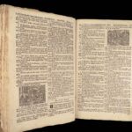 Biblia – Holy Bible – 1734 | Martin Luther, Enormous German Basel Folio