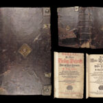 Biblia – Holy Bible – 1734 | Martin Luther, Enormous German Basel Folio