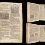 Biblia – Holy Bible – 1734 | Martin Luther, Enormous German Basel Folio