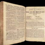 Biblia – Holy Bible – 1734 | Martin Luther, Enormous German Basel Folio