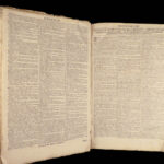 Biblia – Holy Bible – 1734 | Martin Luther, Enormous German Basel Folio