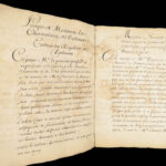 Memoire Genealogie de Bellievre – ca.1655 | Handwritten French Manuscript