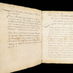 Memoire Genealogie de Bellievre – ca.1655 | Handwritten French Manuscript