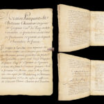 Memoire Genealogie de Bellievre – ca.1655 | Handwritten French Manuscript