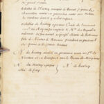 Memoire Genealogie de Bellievre – ca.1655 | Handwritten French Manuscript