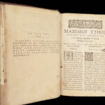 Dissertationes – Maximus of Tyre – 1630 | On the Existence of God | Greek & Latin