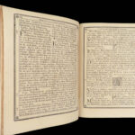 Missale Romanum – Catholic Church – 1783 | Moroccan Leather, Full-Page Chant