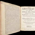 The Narrative History of King James – Michael Sparke – 1651 | First Edition, Francis Bacon