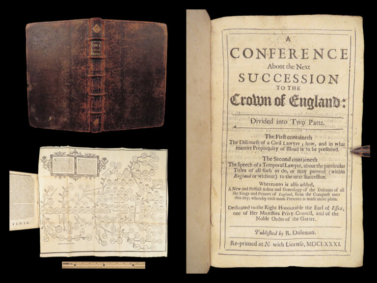 Image of A Conference about the Next Succession – Parsons – 1681 | European Genealogy