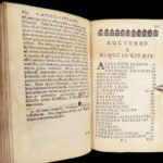 Octavius – Marcus Minucius Felix – 1678 | Early Christian Latin Edition