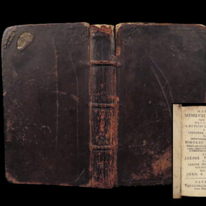 Octavius – Marcus Minucius Felix – 1678 | Early Christian Latin Edition