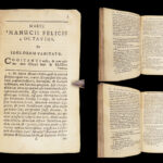 Octavius – Marcus Minucius Felix – 1678 | Early Christian Latin Edition