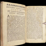 Octavius – Marcus Minucius Felix – 1678 | Early Christian Latin Edition