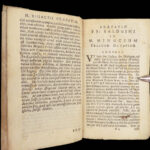 Octavius – Marcus Minucius Felix – 1678 | Early Christian Latin Edition