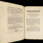 Ordonnances de Louis XIV – France – 1667 | First Edition of French Laws