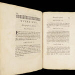 Ordonnances de Louis XIV – France – 1667 | First Edition of French Laws