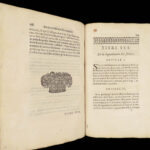 Ordonnances de Louis XIV – France – 1667 | First Edition of French Laws