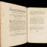Ordonnances de Louis XIV – France – 1667 | First Edition of French Laws