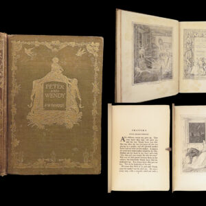 Peter and Wendy – J.M. Barrie – 1911 | First American Edition Peter Pan