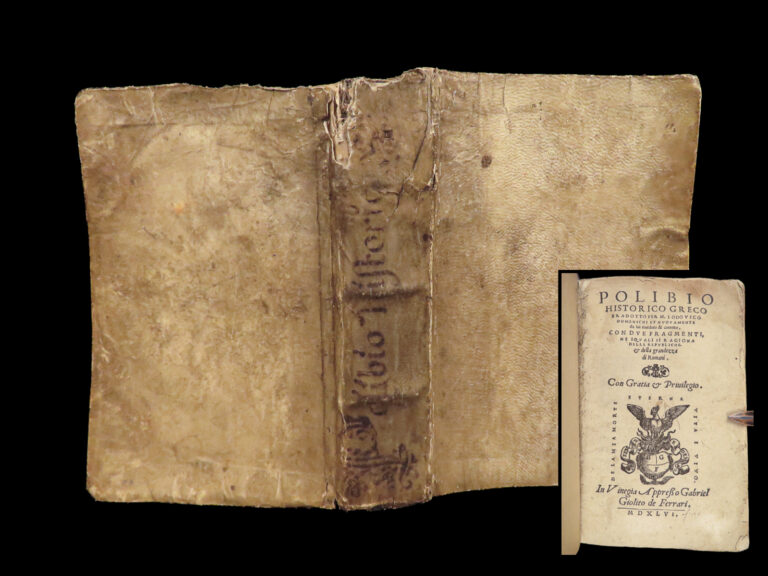 Image of Polibio Historico Greco – Polybius – 1546 | Punic War Histories | Domenichi