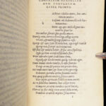 Works of Giovanni Pontano – Aldine Press – 1518 | First edition, Post-Incunable