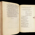 Works of Giovanni Pontano – Aldine Press – 1518 | First edition, Post-Incunable
