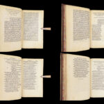 Works of Giovanni Pontano – Aldine Press – 1518 | First edition, Post-Incunable