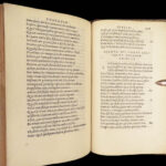 Works of Giovanni Pontano – Aldine Press – 1518 | First edition, Post-Incunable