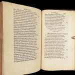 Works of Giovanni Pontano – Aldine Press – 1518 | First edition, Post-Incunable