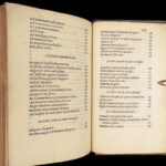 Works of Giovanni Pontano – Aldine Press – 1518 | First edition, Post-Incunable