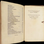 Works of Giovanni Pontano – Aldine Press – 1518 | First edition, Post-Incunable