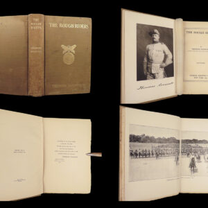 The Rough Riders – Theodore Roosevelt – 1899 | First Edition, Illustrated