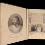 The Royal Family Bible – Holy Bible – 1860 | Folio Leather with Maps and Plates