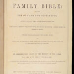 The Royal Family Bible – Holy Bible – 1860 | Folio Leather with Maps and Plates