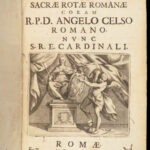 Decisiones Sacrae Rotae Romanae – Catholic Church – 1668 | Vellum Folio