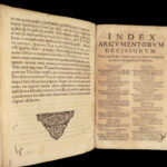 Decisiones Sacrae Rotae Romanae – Catholic Church – 1668 | Vellum Folio