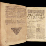 Decisiones Sacrae Rotae Romanae – Catholic Church – 1668 | Vellum Folio