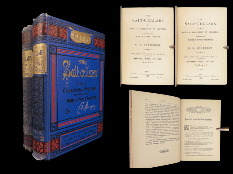 Image of The Salt-Cellars – C.H. Spurgeon – 1889 | Proverbs with Commentary