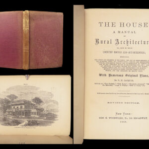 The House – D. H. Jacques – 1869 | Illustrated Rural Architecture Manual