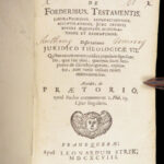 Dissertationes Juridico Theologicae – Ulrich Huber – 1698 | Political Philosophy