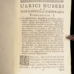 Dissertationes Juridico Theologicae – Ulrich Huber – 1698 | Political Philosophy