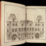 Histoire de la Ville de Paris – Michel Félibien – 1725 | First Edition | Enormous Tomes