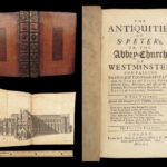 Antiquities of Westminster Abbey – Jodocus Crull – 1741 | 60 Plates