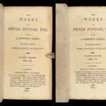 The Works of Pindar, Thomson, and Young – 1816 | Beautiful Vellum Display, 6 volumes