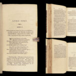 The Works of Pindar, Thomson, and Young – 1816 | Beautiful Vellum Display, 6 volumes