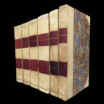 The Works of Pindar, Thomson, and Young – 1816 | Beautiful Vellum Display, 6 volumes