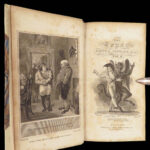 The Works of Pindar, Thomson, and Young – 1816 | Beautiful Vellum Display, 6 volumes
