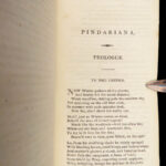 The Works of Pindar, Thomson, and Young – 1816 | Beautiful Vellum Display, 6 volumes
